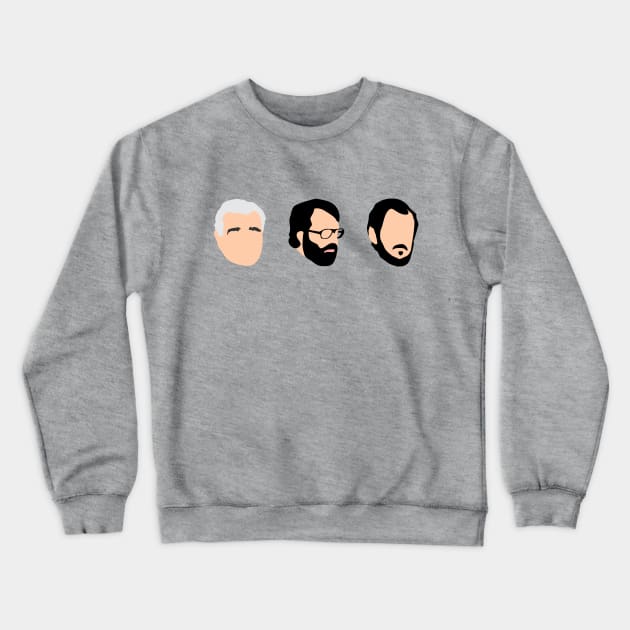 Scorsese, Coppola & Kubrick Crewneck Sweatshirt by Solenoid Apparel